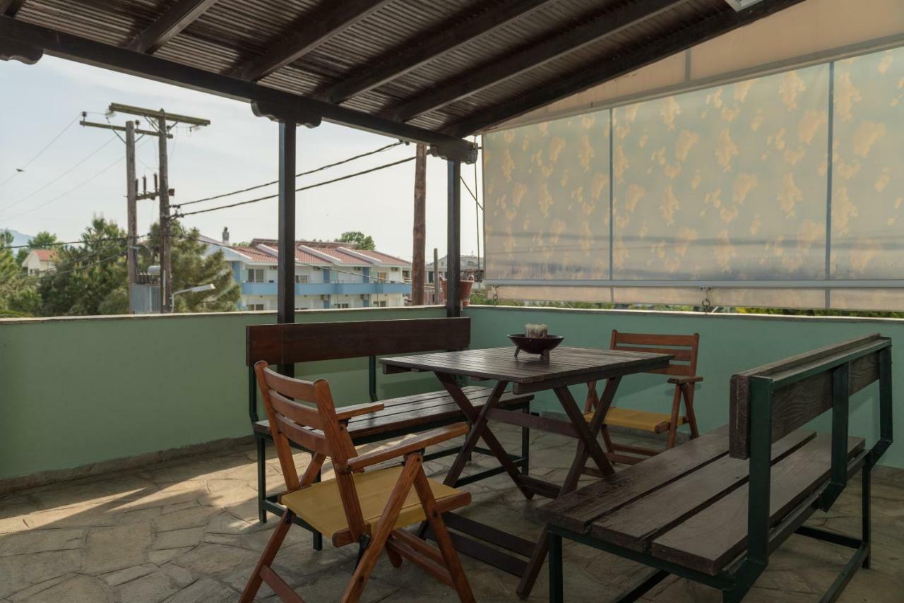 Zak Apartments Keramotí Kültér fotó