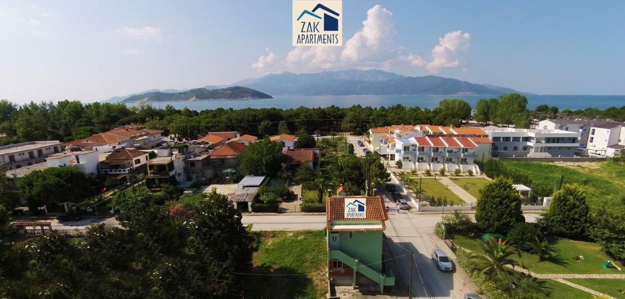 Zak Apartments Keramotí Kültér fotó