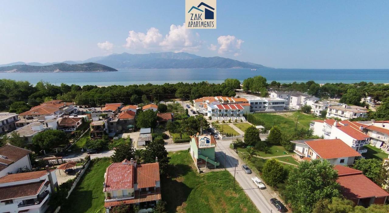 Zak Apartments Keramotí Kültér fotó