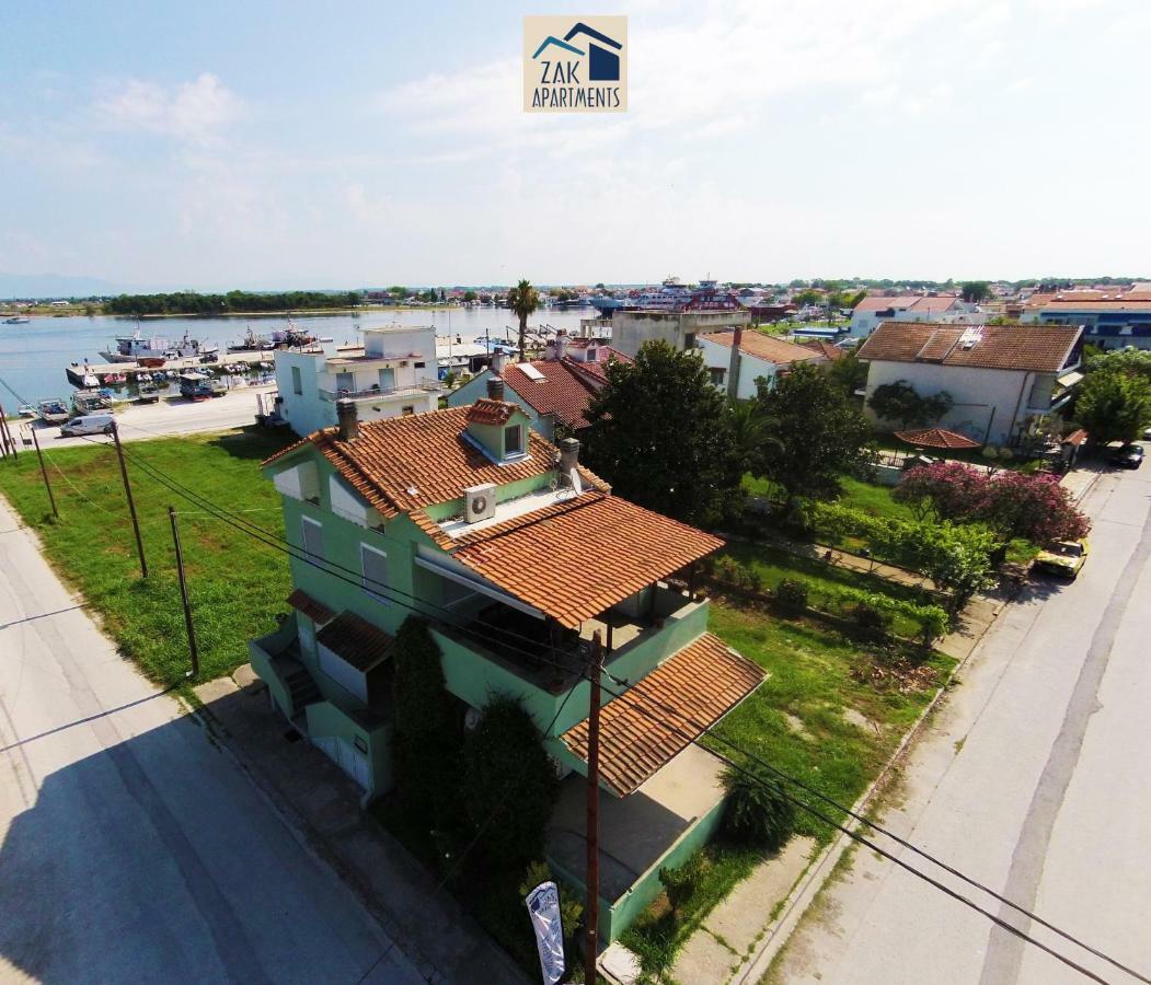 Zak Apartments Keramotí Kültér fotó